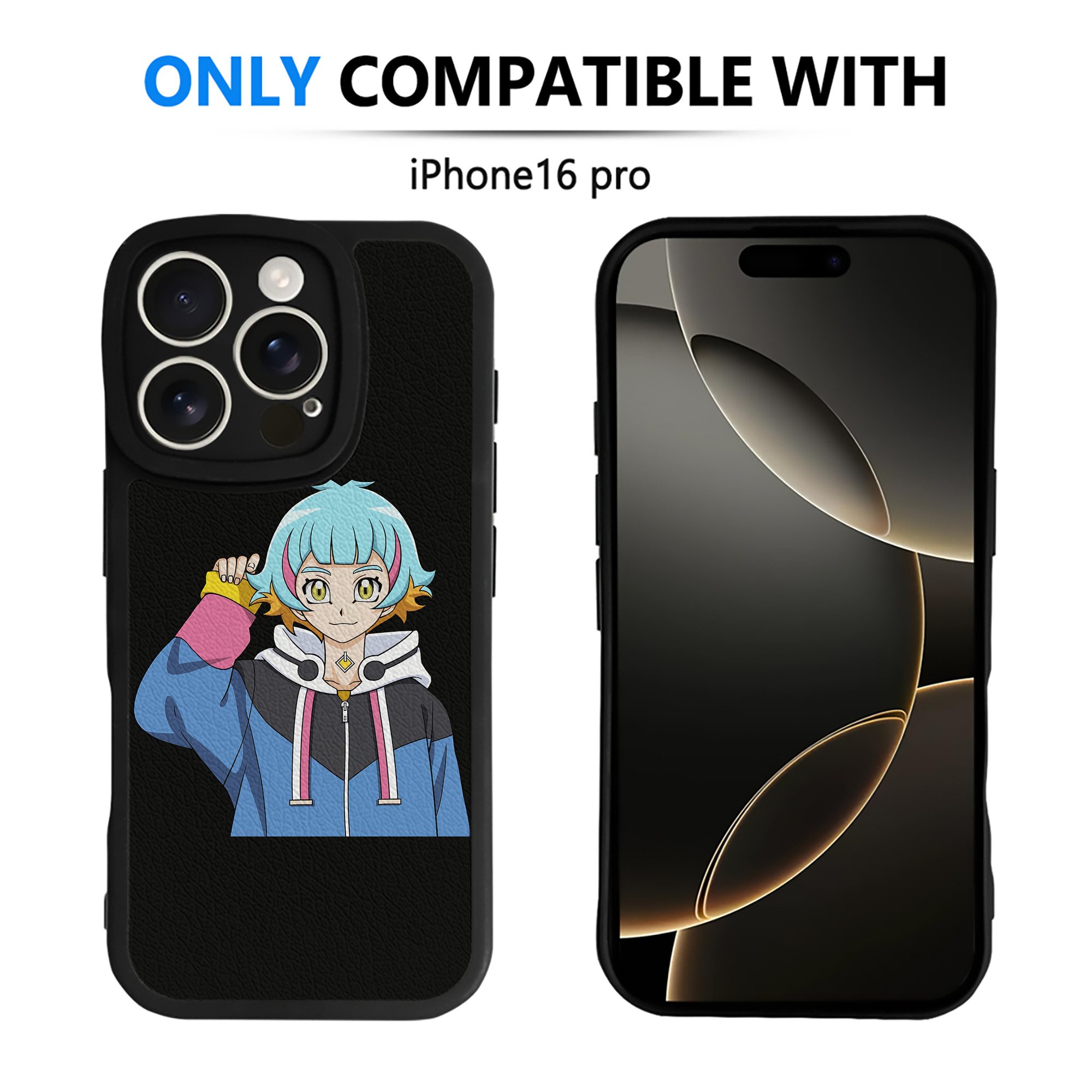 遊☆戯☆王 Yu-Gi-Oh! 【iPhone 16シリーズ対応】シリコンスマホケース（レザー調） 材質：シリコン